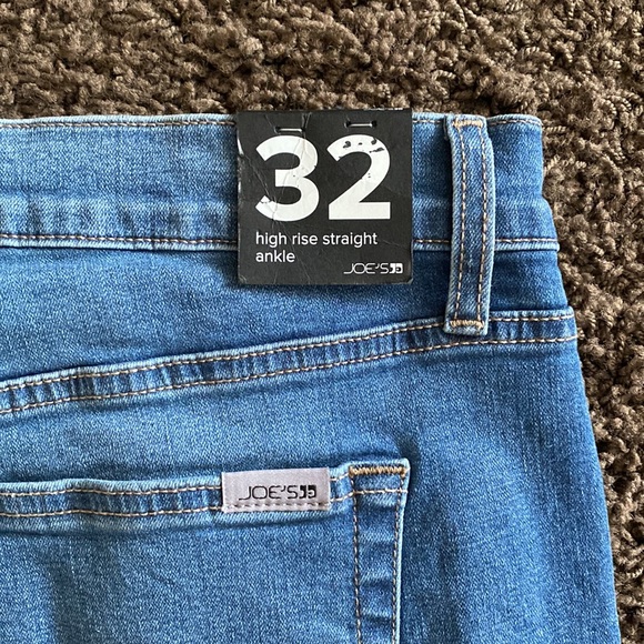Joes jeans size 32 High Rise Straight Ankle - Picture 3 of 5